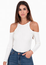 Cargar imagen en el visor de la galería, Blusa con hombros descubiertos - LISBOA