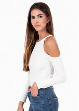 Cargar imagen en el visor de la galería, Blusa con hombros descubiertos - LISBOA