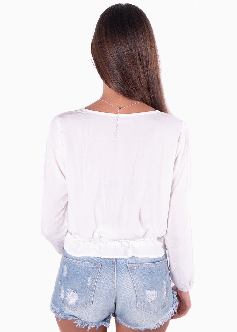 Short con blusa manga larga outlet
