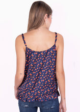 Cargar imagen en el visor de la galería, Blusa con estampado de flores y boleros - LANIA