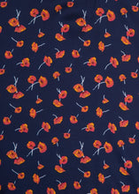 Cargar imagen en el visor de la galería, Blusa con estampado de flores y boleros - LANIA